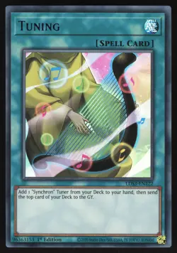 Tuning - LDS3-EN122 - BLUE Ultra Rare - 1st Edition Yugioh - Image 1