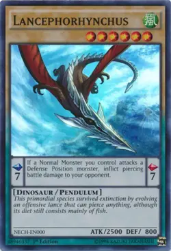 Lancephorhynchus - NECH-EN000 - Super Rare - 1st Edition Lightly Played The New - Image 1