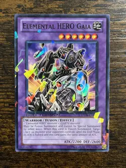 Elemental Hero Gaia DT06-EN034 DUEL TERMINAL Lightly Played Yu-Gi-Oh! - Image 1