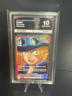 One Piece Sabo Alt Art Leader OP13-004 2025 One Piece Japanese ACE 10 - Image 1