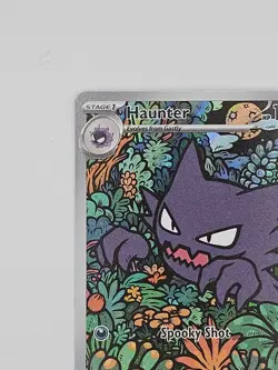 Haunter 027 Mega Evolution Illustration Rare Black Star Promo Pokemon Card - Image 3