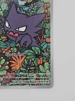 Haunter 027 Mega Evolution Illustration Rare Black Star Promo Pokemon Card - Image 5