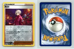 Bede #157/202 Sword & Shield Base Set Reverse Holo Uncommon Pokemon TCG Card - Image 1