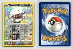 Wooloo #153/202 Sword & Shield Base Set Reverse Holo Common Pokemon 2020 Card - Image 1
