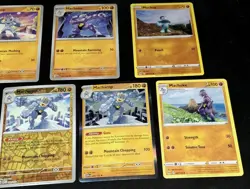 Machop Machamp Machoke Pokemon TCG Mixed 7 Card Lot Holo Rare Reverse + - Image 4
