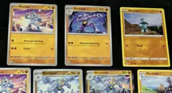 Machop Machamp Machoke Pokemon TCG Mixed 7 Card Lot Holo Rare Reverse + - Image 5