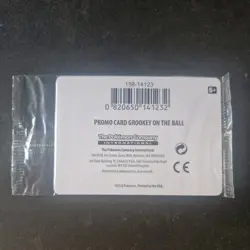 Grookey On The Ball Promo card (Sealed) Pokemon Futsal 003/005 - Image 2