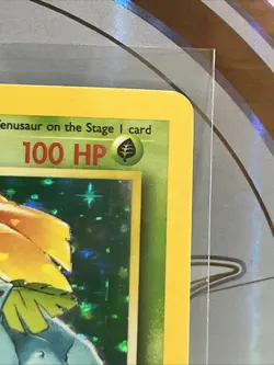 Pokemon TCG - Venusaur 15/102 Holo Rare Base Set Vintage Card | 1999 WOTC - Image 3