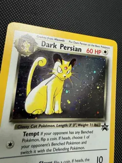 Dark Persian 17 Wizards Black Star Promo Pokemon Card NM- - Image 3