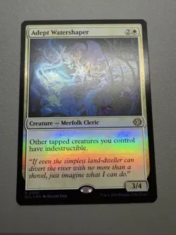 Adept Watershaper Foil R 0003 ECL MTG Lorwyn Eclipsed M/NM - Image 1