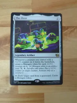 MTG The Ooze Normal R Teenage Mutant Ninja Turtles TMT 177 NM Magic - Image 1