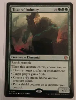 Titan of Industry Commander: Lorwyn Eclipsed Regular - Image 1