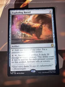 Exploding Barrel Commander: Teenage Mutant Ninja Turtles Regular - Image 1