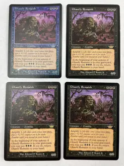 Magic The Gathering Ghastly Remains X4 Legions LP+ Condition - Image 1