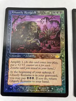 Magic The Gathering Ghastly Remains X4 Legions LP+ Condition - Image 2