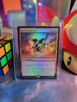 Fated Firepower Magic The Gathering Avatar: The Last Airbender Foil Mythic NM - Image 1