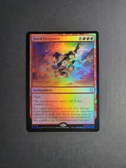 Fated Firepower Magic The Gathering Avatar: The Last Airbender Foil Mythic NM - Image 2