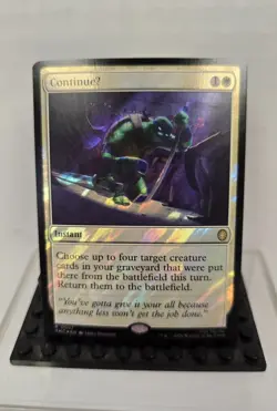 Magic the Gathering TMNT ContinueU Surge Foil *Near Mint* - Image 1