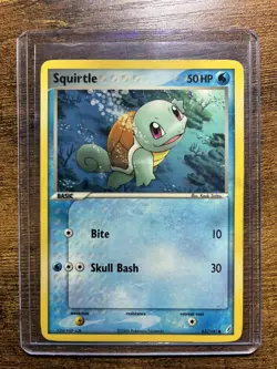 Squirtle - 63/100 - Common, English Pokemon EX Crystal Guardians - Image 1