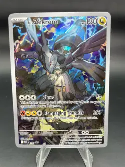 Pokemon TCG N's Zekrom Ascended Heroes ETB Black Star Promo #031 NM - Image 1