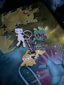Pokemon Pin Lot - Pikachu, Marshadow, and Mew - Image 1