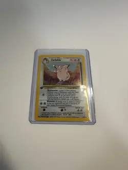 Pokemon 1st Edition Clefable 1/64 Holo Rare 1999 Jungle NM- - Image 3