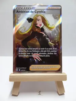 Carte Pokemon " Ambition de Cynthia " 169/172 - Stars Etincelantes - NEUF - FR - Image 1