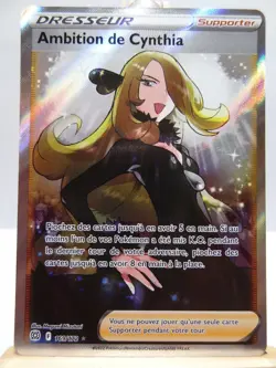 Carte Pokemon " Ambition de Cynthia " 169/172 - Stars Etincelantes - NEUF - FR - Image 2