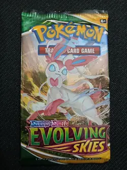 Pokemon TCG Evolving Skies Booster Packs - Complete Art Set of 4 Sealed Packs - Image 4