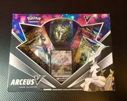 Pokemon TCG Arceus v Figure Collection Box New Sealed - Image 1