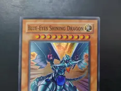 Yugioh - Blue-Eyes Shining Dragon MOV-EN001 Super Rare Promo - Image 2