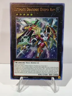 Yugioh Ultimate Dragonic Utopia Ray LIOV-EN039 Ultra Rare 1st Ed NM - Image 1