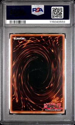 2007 Yu-Gi-Oh! Doom Shaman Tactical Evolution TAEV 1st Edition UTR PSA 9 - Image 2