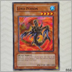 Lord Poison - GLD2-EN004 - Common Limited Edition Yugioh - Image 1