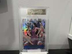 MANGA ALT ART BOA HANCOCK One Piece 500 Years/Future Japanese OP07-051 SR BGS 10 - Image 1