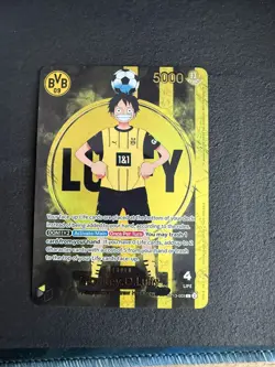 2025 ONE PIECE PROMOS BVB X ONE PIECE MATCH DAY 2025 #003 MONKEY D. LUFFY - Image 2