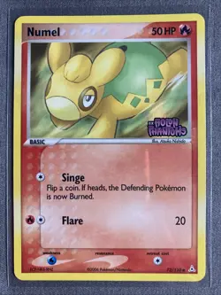 Pokemon TCG: Numel 72/110 (2006) Holon Phantoms • Reverse Holo Stamped Card - Image 1