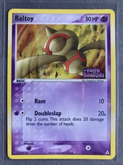 Pokemon: Baltoy Holo 59/110 (2006) Holon Phantoms • Reverse Holo Stamped Card - Image 1
