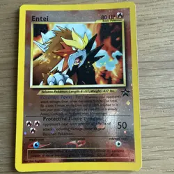 Pokemon Entei TCG 34/53 WOTC Black Star Promo Holo Card - Image 1