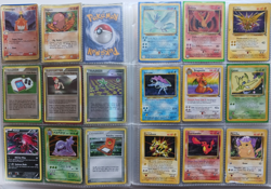 Pokemon WOTC Vintage Collection Holo Rare Cards Base Sets 1999 Binder Folder Lot - Image 3