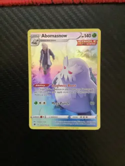 Abomasnow - TG01/TG30 - Pokemon Astral Radiance Sword & Shield Holo Rare Card NM - Image 1