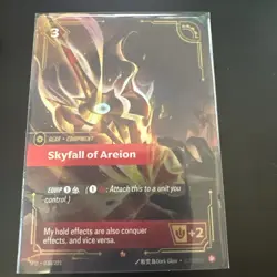 Skyfall of Areion | Spiritforged (SFD) | Riftbound Gear Equipment Card #030/221 - Image 1