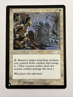 1x Reconnaissance Exodus 17 LP Light Play Magic the Gathering MTG - Image 1