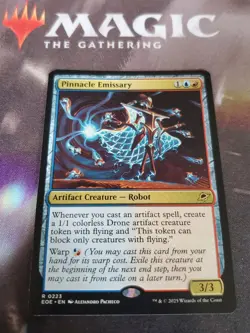 Mtg. Pinnacle Emissary. Edge of Eternities. Pack Fresh - Image 1