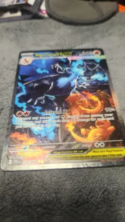 Mega Charizard X EX SIR PFL PACK FRESH NM GLOVES ONLY Pokemon Tcg - Image 1
