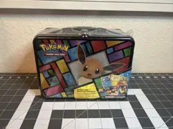 Pokemon TCG - Eevee Collector's Chest Lunchbox Tin Factory Sealed - Image 1