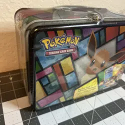 Pokemon TCG - Eevee Collector's Chest Lunchbox Tin Factory Sealed - Image 2