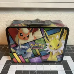 Pokemon TCG - Eevee Collector's Chest Lunchbox Tin Factory Sealed - Image 5