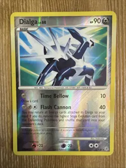 Dialga - 1/130 - Pokemon Diamond & Pearl Reverse Holo Rare DMG - Image 1