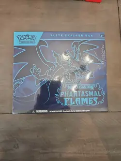 POKEMON TCG PHANTASMAL FLAMES ELITE ETB TRAINER BOX FACTORY SEALED - Image 1